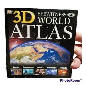 3D Atlas Eyewitness World WNDOWS CD-ROM DISC 2003
